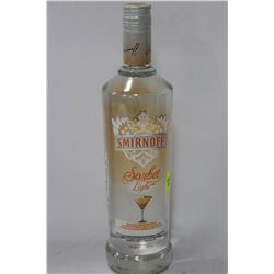 750ML BOTTLE OF SMIRNOFF SORBET INFUSED VODKA 30%