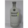 Image 1 : 750ML BOTTLE OF ABSOLUTE VANILA VODKA 40%