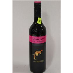 750ML BOTTLE OF YELLOW TAIL SHIRAZ 13%