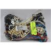 Image 1 : BAG OF BEADED JEWELRY