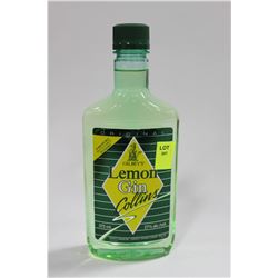 375 ML BOTTLE OF GILBEYS LEMON GIN 27% X4