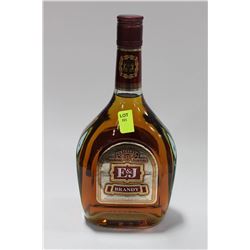 750ML BOTTLE OF E&J BRANDY 40%