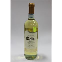 750ML BOTTLE OF MELINI 2012 WHITE WINE 12%
