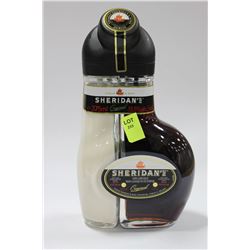 375ML BOTTLE OF SHERIDAN'S COFFEE LAYERED LIQUOR
