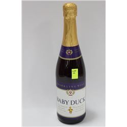 750ML BOTTLE OF BABY DUCK SPARKLING WINE 7%
