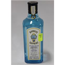375ML BOTTLE OF BOMBAY GIN 40%  X6