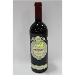 750ML BOTTLE OF MASI 2010 RED WINE 13%