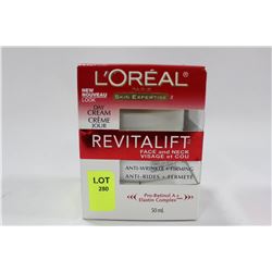 LOREAL REVITALIFT FACE & NECK DAY CREAM