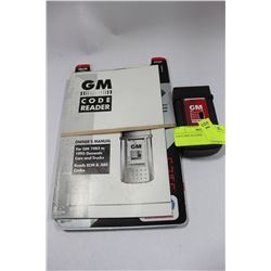 GM CODE READER