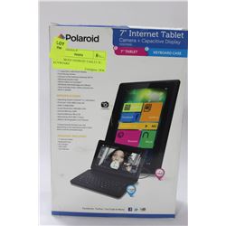 7" POLOROID ANDROID TABLET W/ KEYBOARD