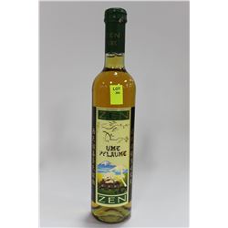 500ML BOTTLE OF ZEN UME PFLAUME WHITE WINE 8%