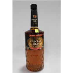 1.14L BOTTLE OF SPECIAL OLD RYE WHISKY 40%