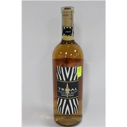 750ML BOTTLE OF TRIBAL WHITE WINE 12%