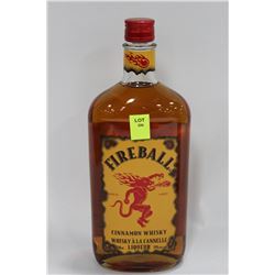 750ML BOTTLE OF FIREBALL CINNAMON WHISKY 33%