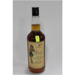 750ML BOTTLE OF SAILOR JERRY NAVY RUM 46%