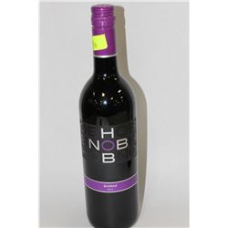 750ML BOTTLE OF HOB NOB 2010 SHIRAZ 13%