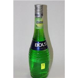 750ML BOTTLE OF BOLS MELON LIQUOR 17%