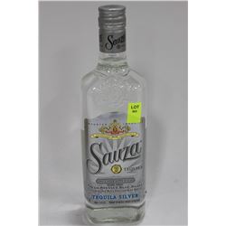 750ML BOTTLE OF SAUZA TEQUILA 40%