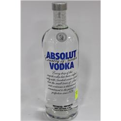 1.14L BOTTLE OF ABSOLUT VODKA 40%