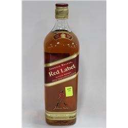 1.14L BOTTLE OF RED LABEL SCOTCH WHISKY 40%