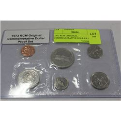 1973 RCM ORIGINAL COMMEMORATIVE DOLLAR PROOF SET