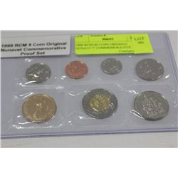 1999 RCM (8) COIN ORIGINAL NUNAVUT COMMEMORATIVE