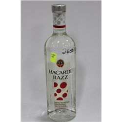 750ML BOTTLE OF BACARDI RAZZ 35%