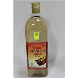 750ML BOTTLE OF TEQUILA SEVILLA 38%
