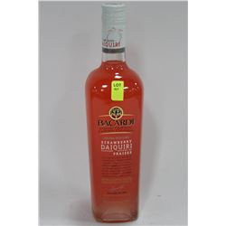 750ML BOTTLE OF BACARDI STRAWBERRY DAIQUIRI