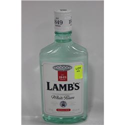 375ML BOTTLE OF LAMBS WHITE RUM 40%