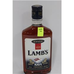 375ML BOTTLE OF LAMBS NAVY RUM 40%