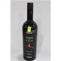 750ML BOTTLE OF TORRAE DEL SALE 2009 RED WINE