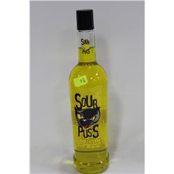 750ML BOTTLE OF LEMON SOUR PUSS 15%