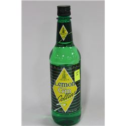 750ML BOTTLE OF GILBEY'S LEMON GIN 27%