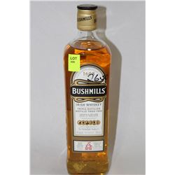 750ML BOTTLE OF BUSHMILLS IRISH WHISKY 40%