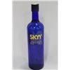Image 1 : 750ML BOTTLE OF SKYY CIRTUS/BERRY/ORANGE VODKA X7