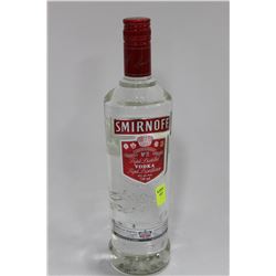750ML BOTTLE OF SMIRNOFF VODKA 40%
