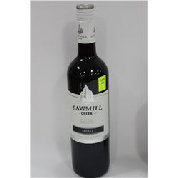 750ML BOTTLE OF SAWMILL CREEK SHIRAZ 12.5%