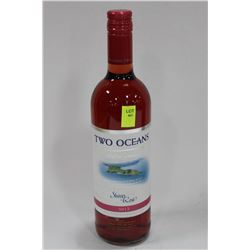 750ml BOTTLE OF TWO OCEANS ROSE WINE 12%
