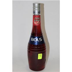 750ML BOTTLE OF BOLS POMEGRANATE LIQUOR 17%