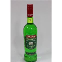 750ML BOTTLE OF LUXARDO SPICED APPLE SAMBUCA 38%