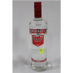 750ML BOTTLE OF SMIRNOFF STRAWBERRY VODKA 35%