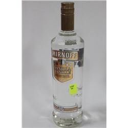 750ML BOTTLE OF SMIRNOFF VANILLA VODKA 35%