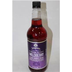 750ML BOTTLE OF WILDBERRY VODKA 5%