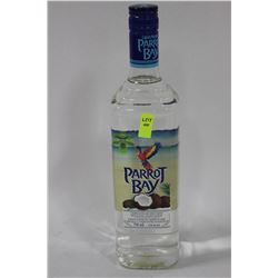 750ML BOTTLE OF PARROT BAY COCONUT RUM 21%