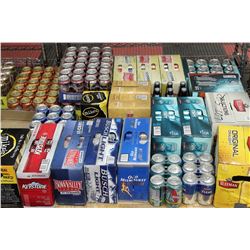 PALLET OF ( BEER SOLD TOGETHER )