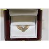 Image 1 : 10K LADIES ENGAGEMENT DIAMOND RING SZ 6