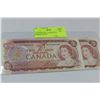 Image 1 : 1974 GEM UNC. CONSECUTIVE $2 BANK NOTE X2