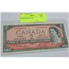 Image 1 : 1954 $2 BANK NOTE