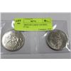 Image 1 : GREAT BRITAIN LARGE CROWNS 1965, 1977 X2